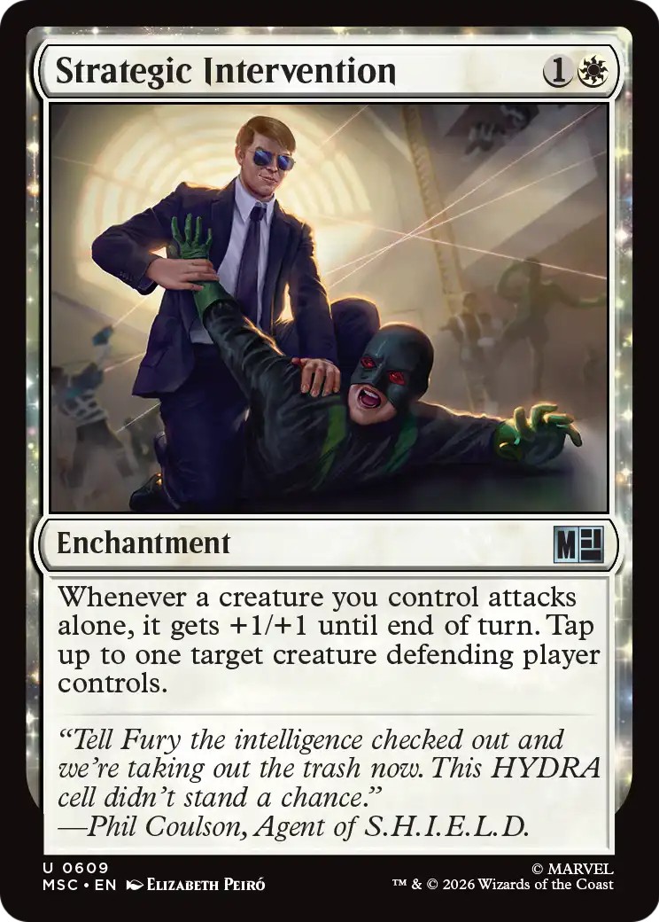 2026 Magic: The Gathering Marvel Super Heroes 2026 Magic: The Gathering Marvel Super Heroes #609 trading card