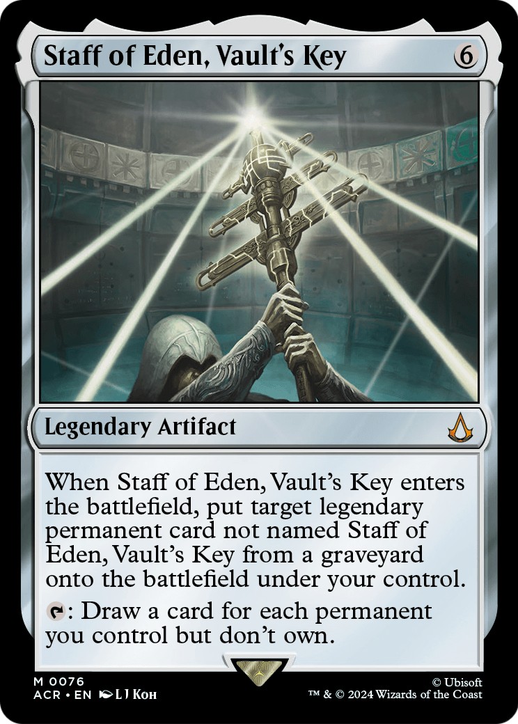 Staff of Eden, Vault's Key - Image 1
