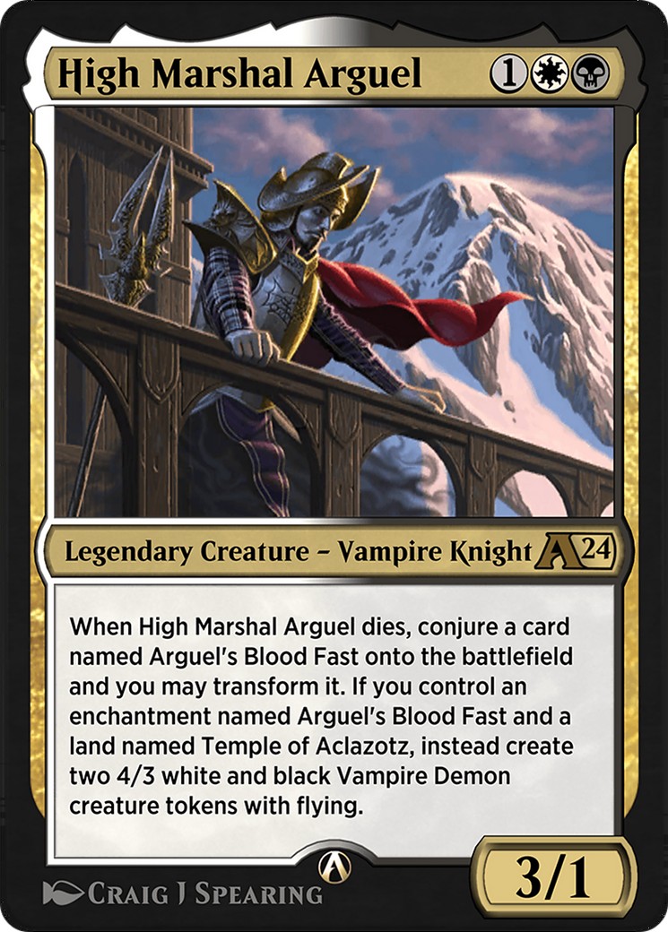High Marshal Arguel - Image 1