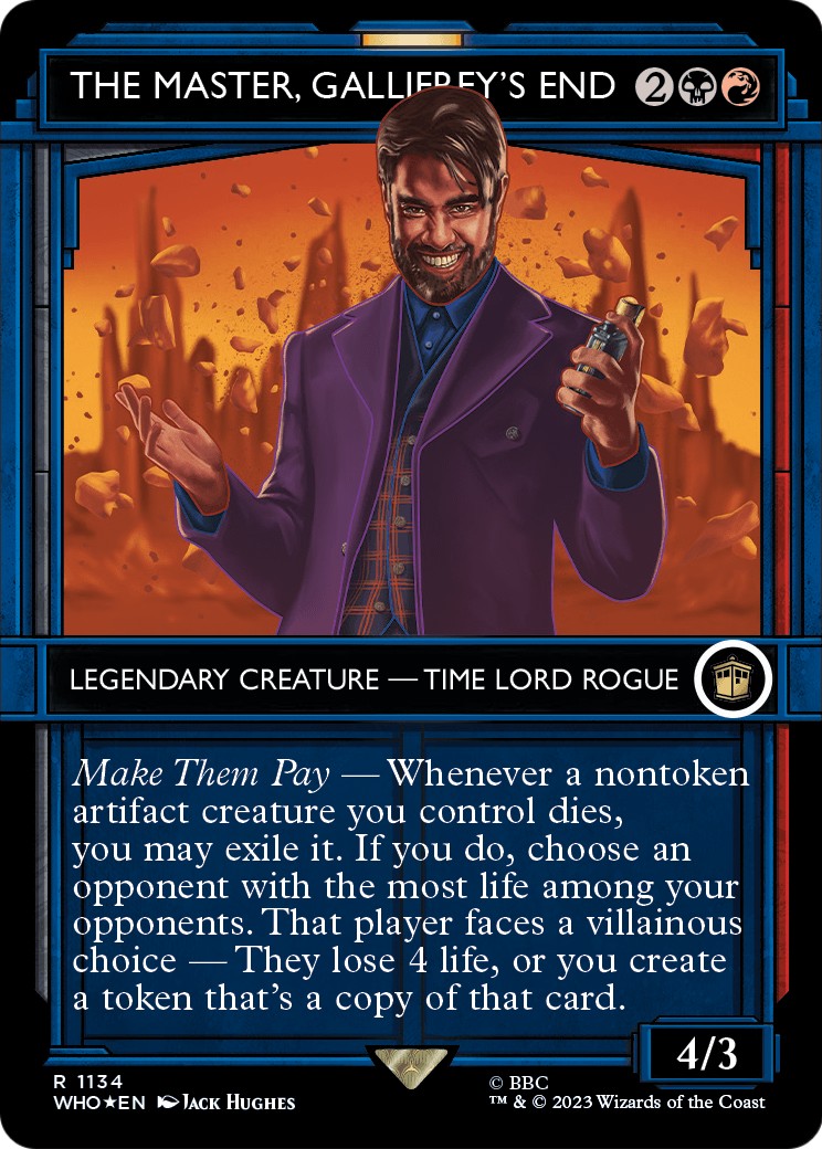2023 Magic: The Gathering Doctor Who 2023 Magic: The Gathering Doctor Who #1134 trading card