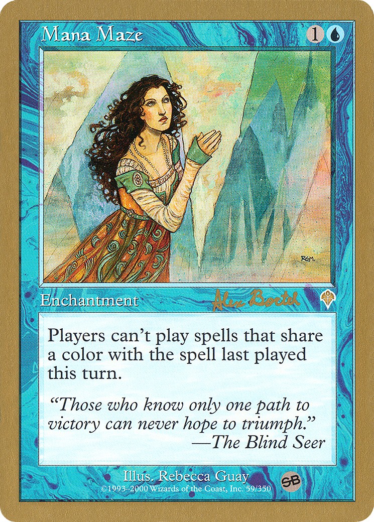 2001 Magic: The Gathering World Championship Decks 2001 Magic: The Gathering World Championship Decks #ab59sb trading card