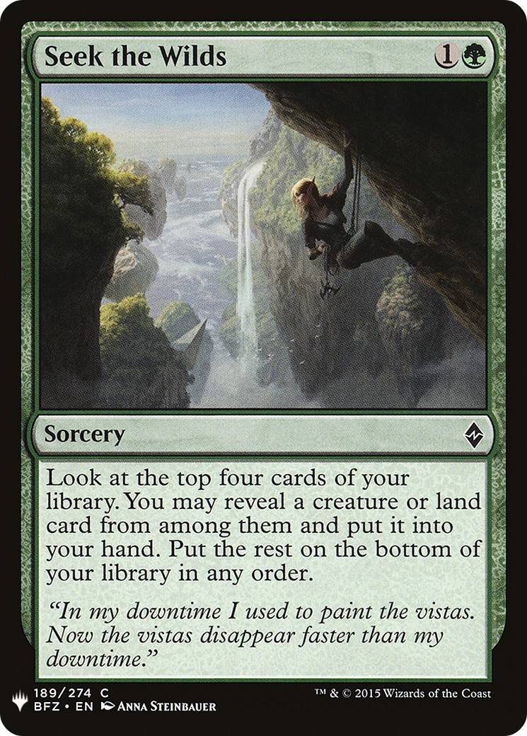 2019 Magic: The Gathering The List 2019 Magic: The Gathering The List #BFZ-189 trading card
