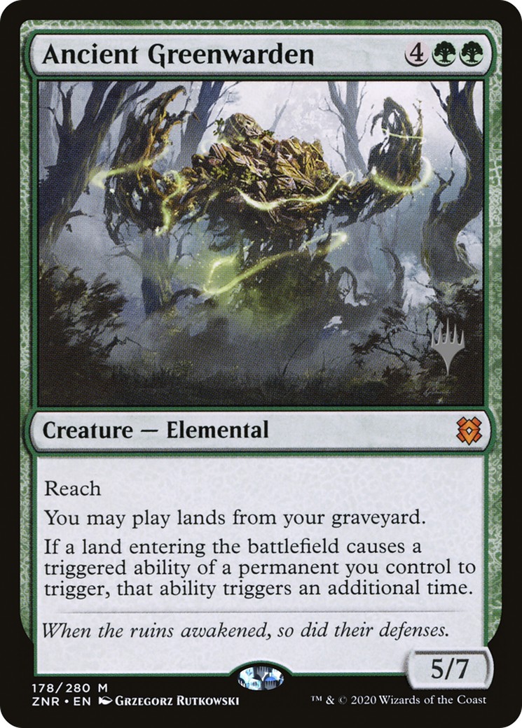 2020 Magic: The Gathering Zendikar Rising Promos 2020 Magic: The Gathering Zendikar Rising Promos #178p trading card