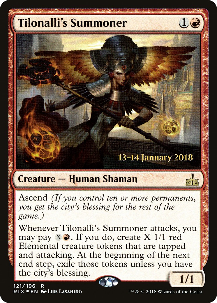 2018 Magic: The Gathering Rivals of Ixalan Promos 2018 Magic: The Gathering Rivals of Ixalan Promos #121s trading card