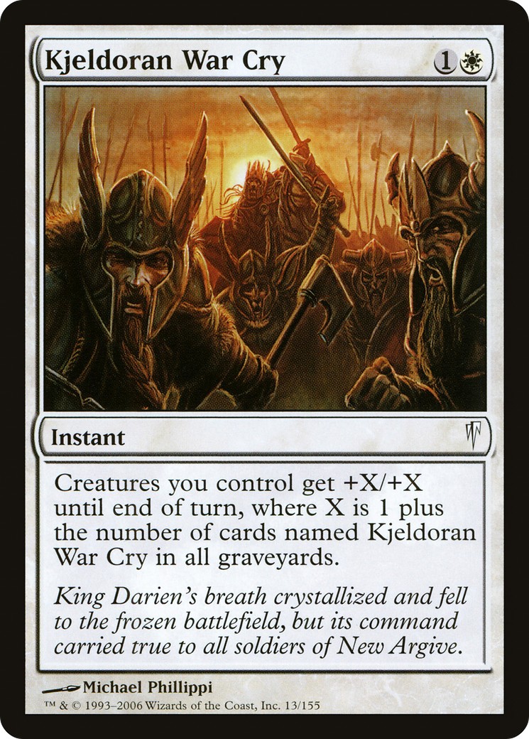 2006 Magic: The Gathering Coldsnap 2006 Magic: The Gathering Coldsnap #13 trading card