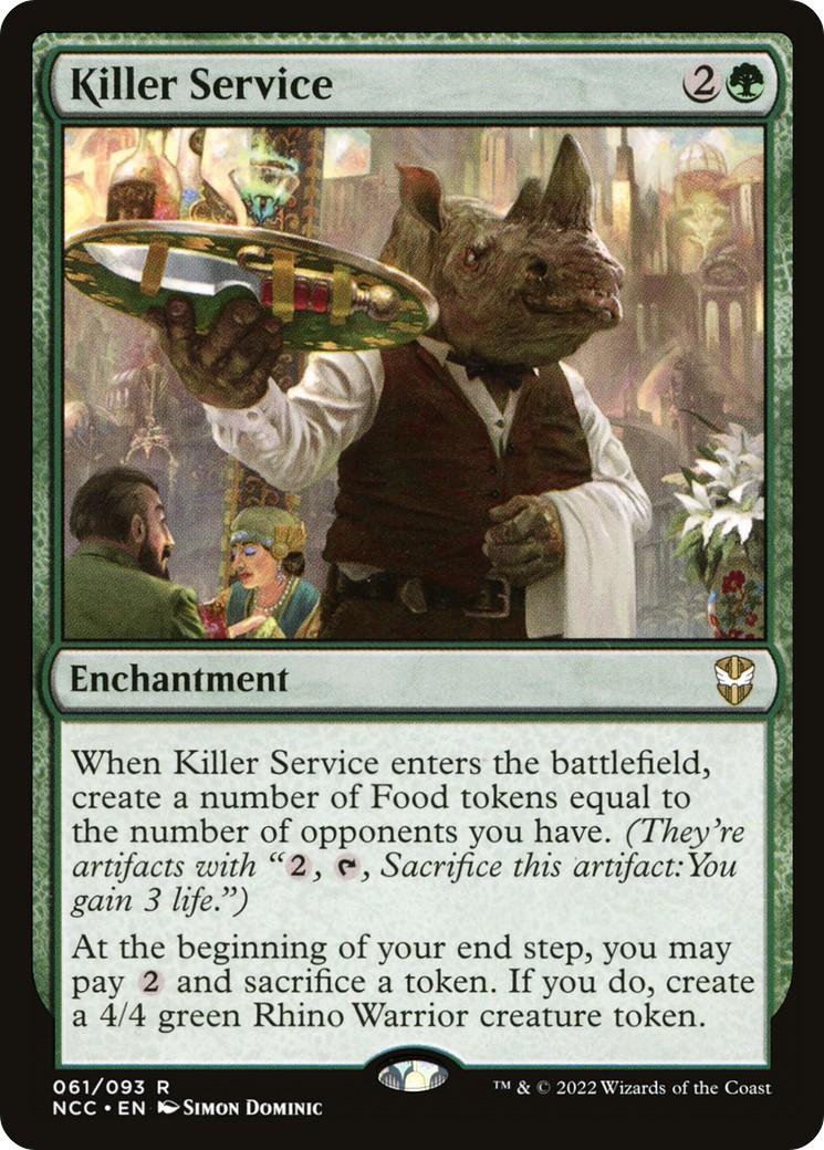 2022 Magic: The Gathering New Capenna 2022 Magic: The Gathering New Capenna #61 trading card