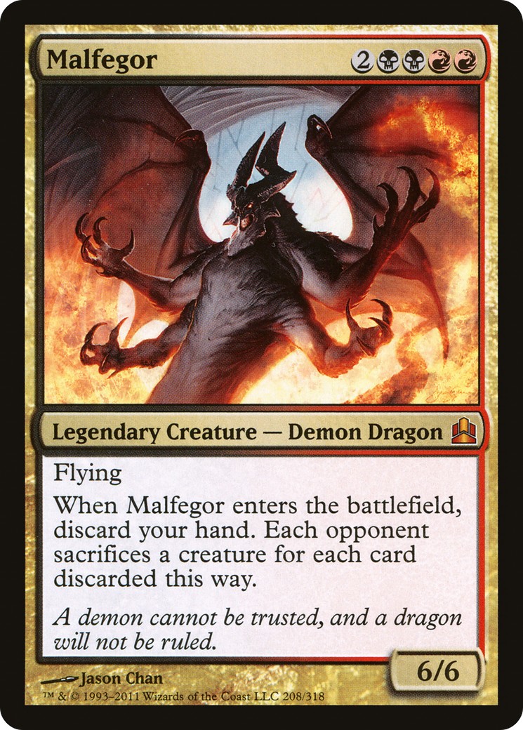 2011 Magic: The Gathering Commander 2011 Magic: The Gathering Commander #208 trading card