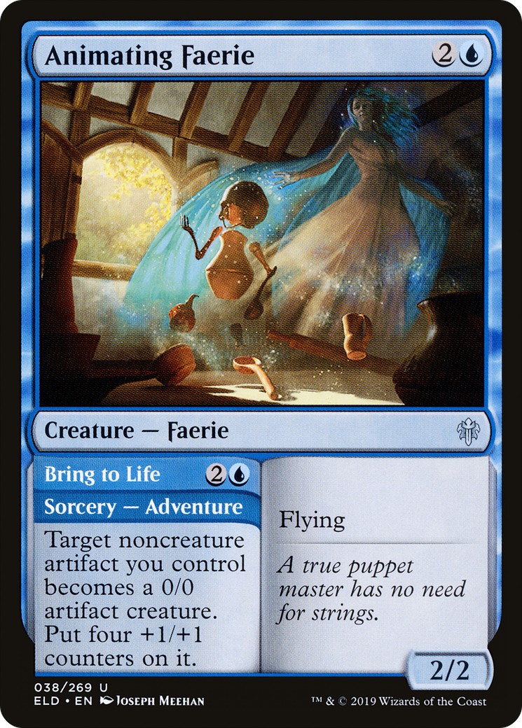 2019 Magic: The Gathering Throne of Eldraine 2019 Magic: The Gathering Throne of Eldraine #38 trading card