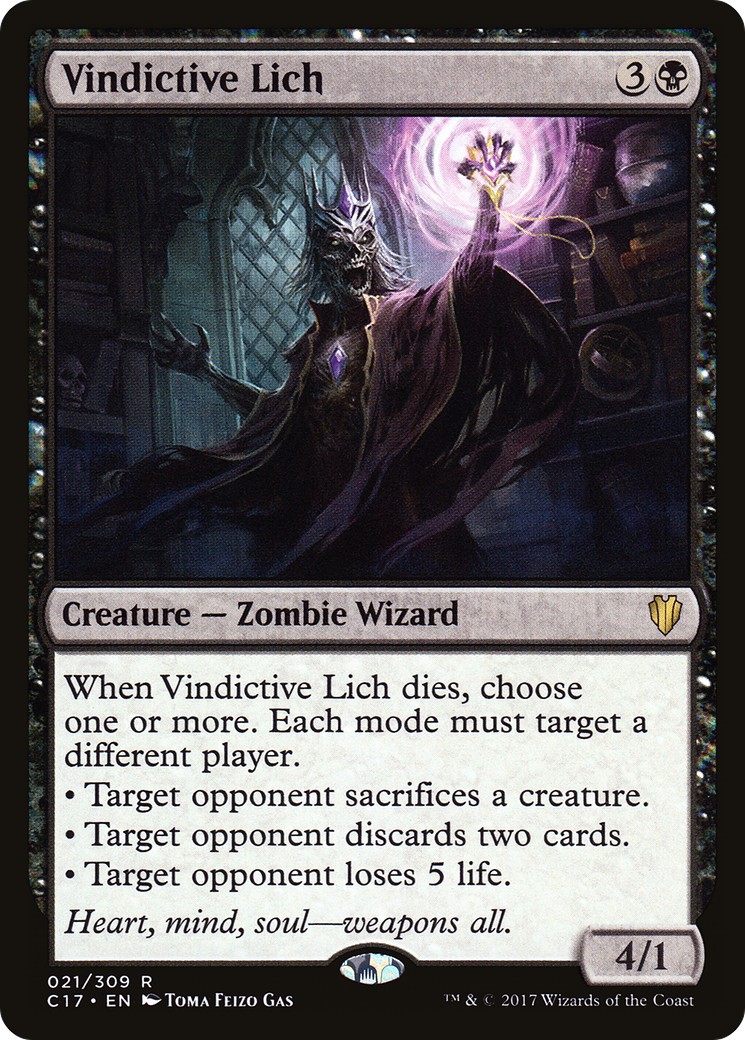2017 Magic: The Gathering Commander 2017 Magic: The Gathering Commander #21 trading card