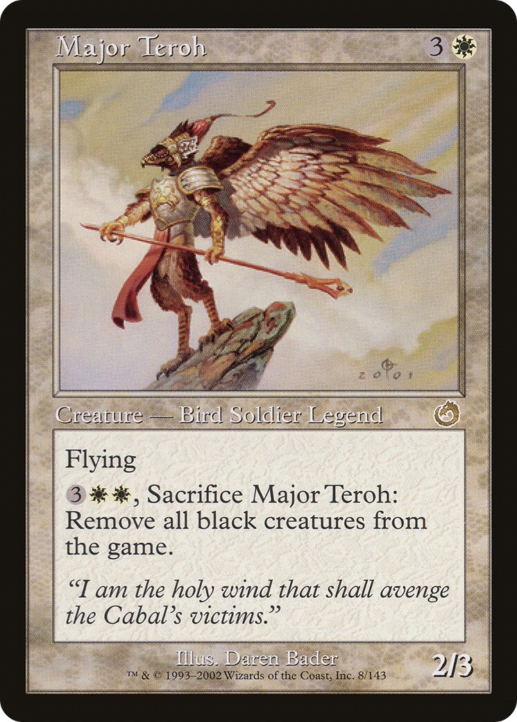 2002 Magic: The Gathering Torment 2002 Magic: The Gathering Torment #8 trading card