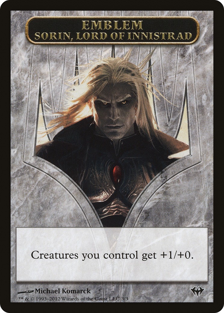 Sorin, Lord of Innistrad Emblem - Image 1