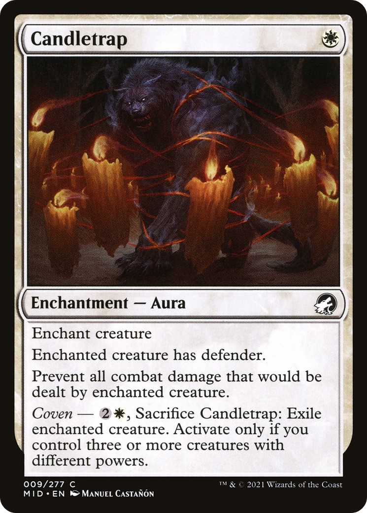 2021 Magic: The Gathering Innistrad: Midnight Hunt 2021 Magic: The Gathering Innistrad: Midnight Hunt #9 trading card