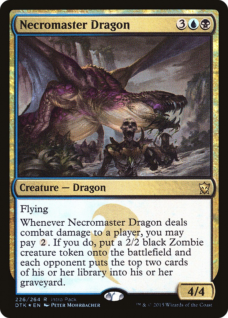 2015 Magic: The Gathering Dragons of Tarkir Promos 2015 Magic: The Gathering Dragons of Tarkir Promos #226 trading card