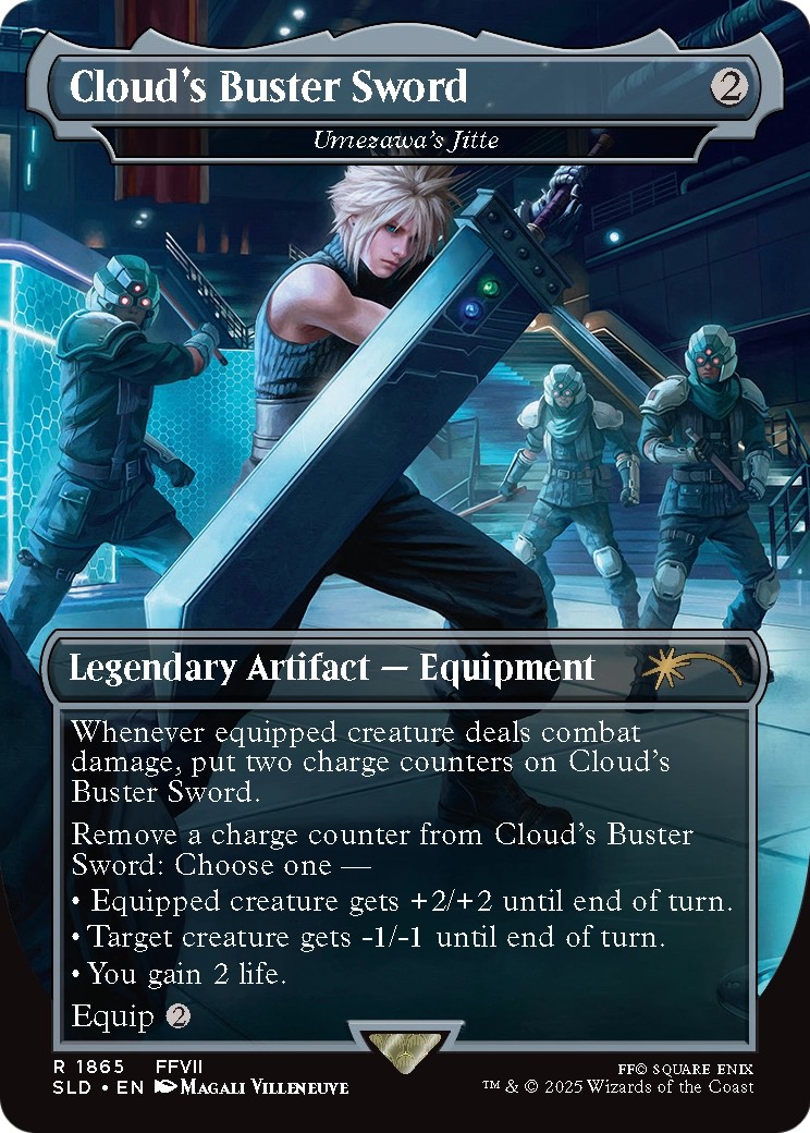 2025 Magic: The Gathering Secret Lair Drop 2025 Magic: The Gathering Secret Lair Drop #1865 trading card