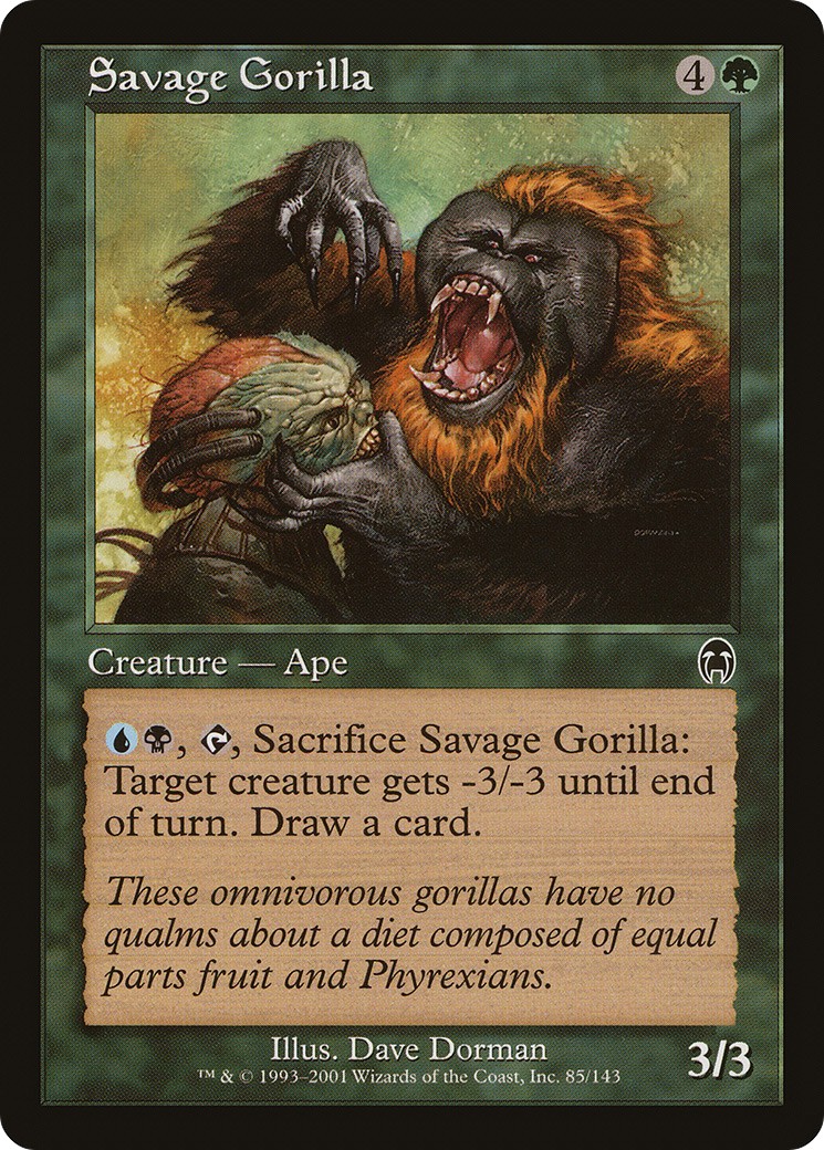 2001 Magic: The Gathering Apocalypse 2001 Magic: The Gathering Apocalypse #85 trading card