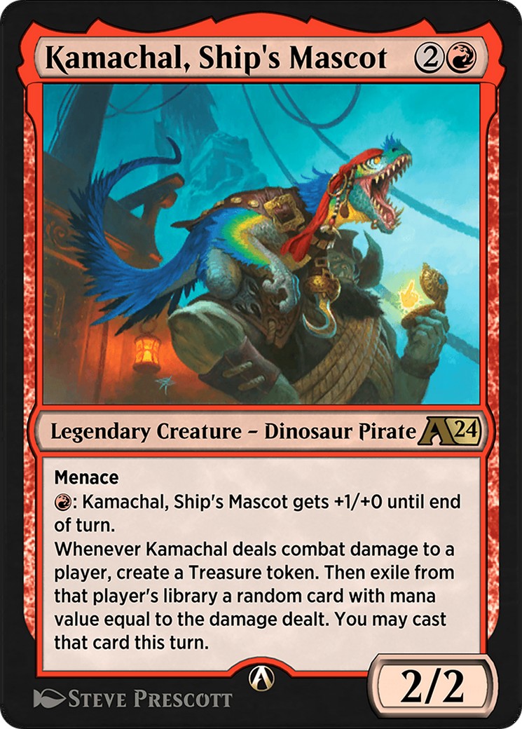 2023 Magic: The Gathering Alchemy: Ixalan Kamachal, Ship's Mascot #15 trading card