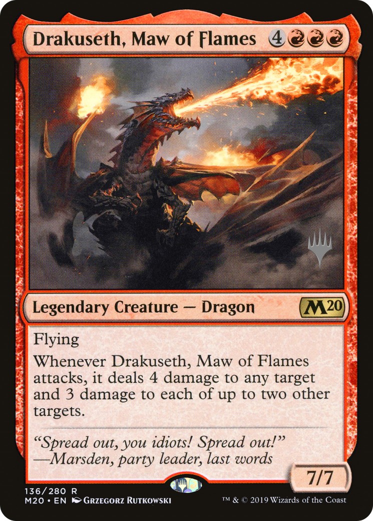 2019 Magic: The Gathering Core Set 2020 Promos 2019 Magic: The Gathering Core Set 2020 Promos #136p trading card