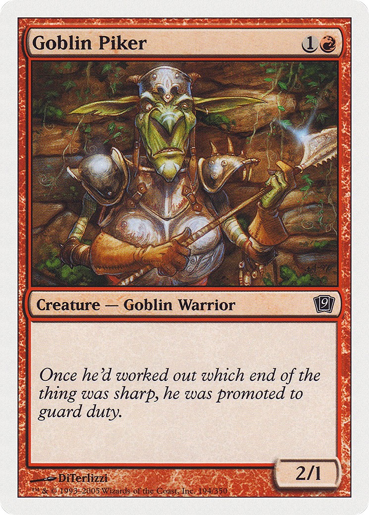 2005 Magic: The Gathering Ninth Edition 2005 Magic: The Gathering Ninth Edition #194 trading card