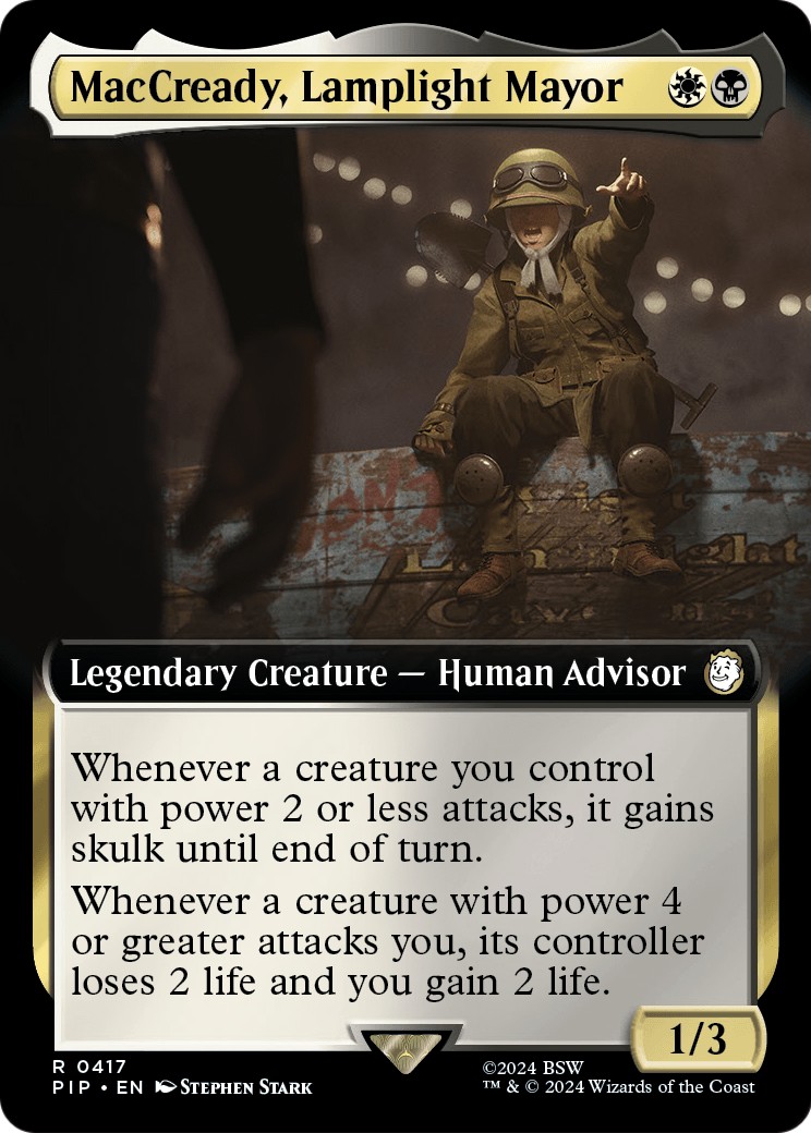 2024 Magic: The Gathering Fallout 2024 Magic: The Gathering Fallout #417 trading card