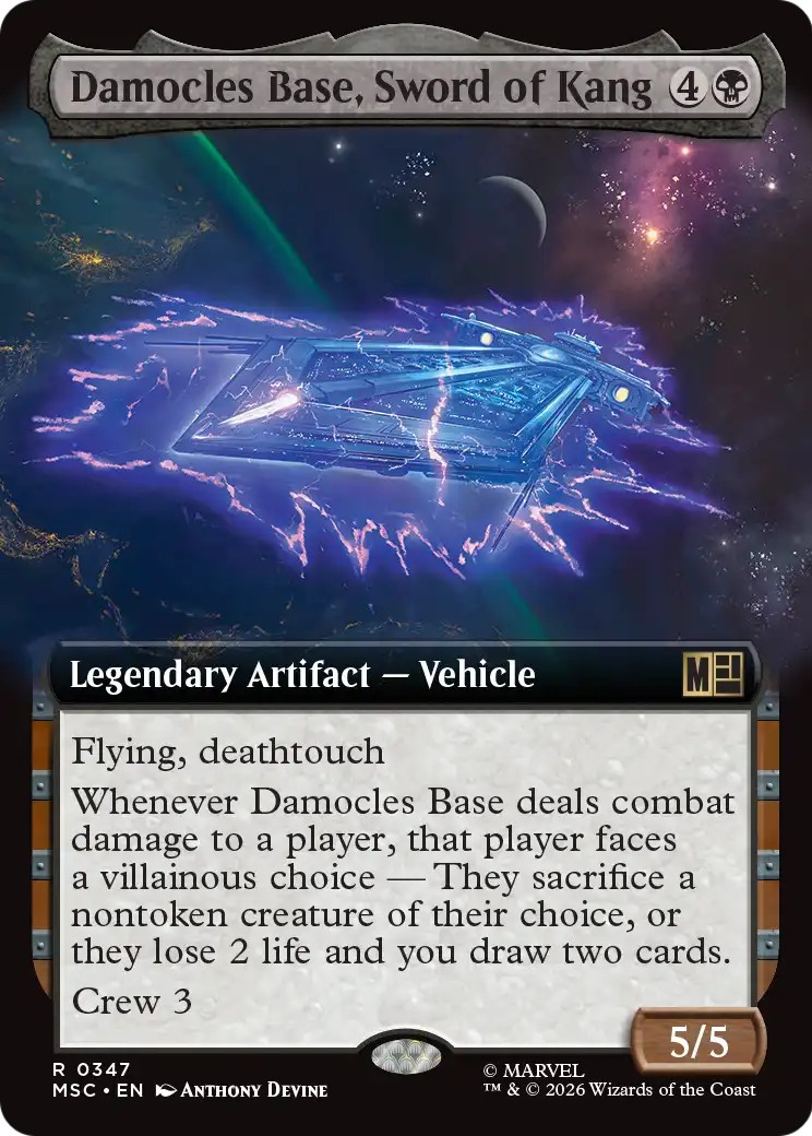 Damocles Base, Sword of Kang - Image 1