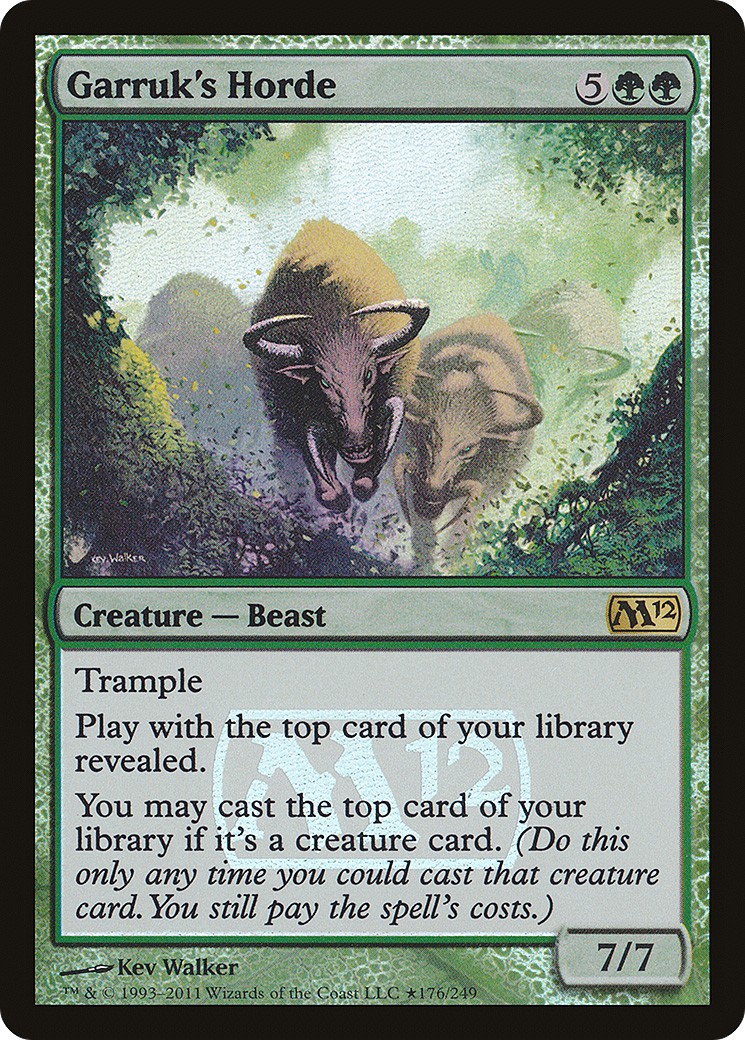 2011 Magic: The Gathering Magic 2012 Promos 2011 Magic: The Gathering Magic 2012 Promos #176★ trading card