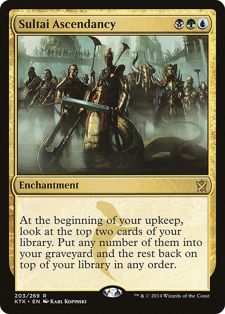 2014 Magic: The Gathering Khans of Tarkir 2014 Magic: The Gathering Khans of Tarkir #203 trading card