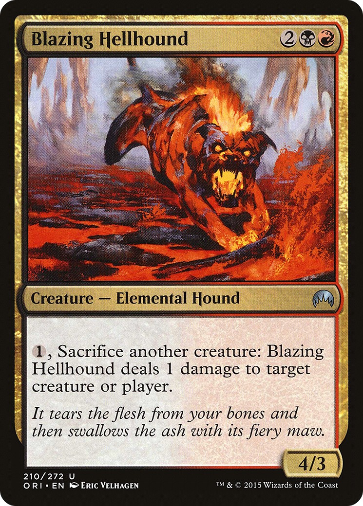Blazing Hellhound - Image 1