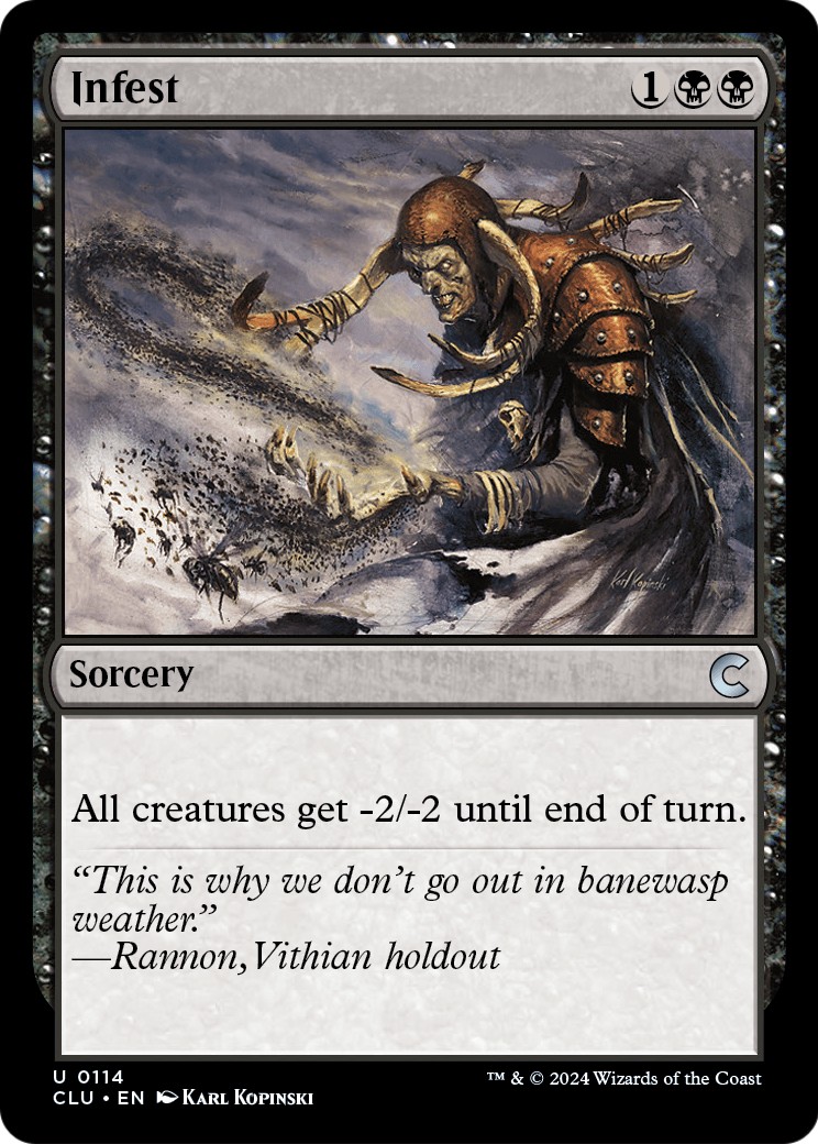 2024 Magic: The Gathering Ravnica: Clue Edition 2024 Magic: The Gathering Ravnica: Clue Edition #114 trading card