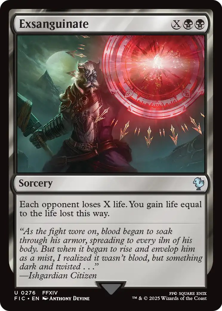 2025 Magic: The Gathering Final Fantasy 2025 Magic: The Gathering Final Fantasy #276 trading card