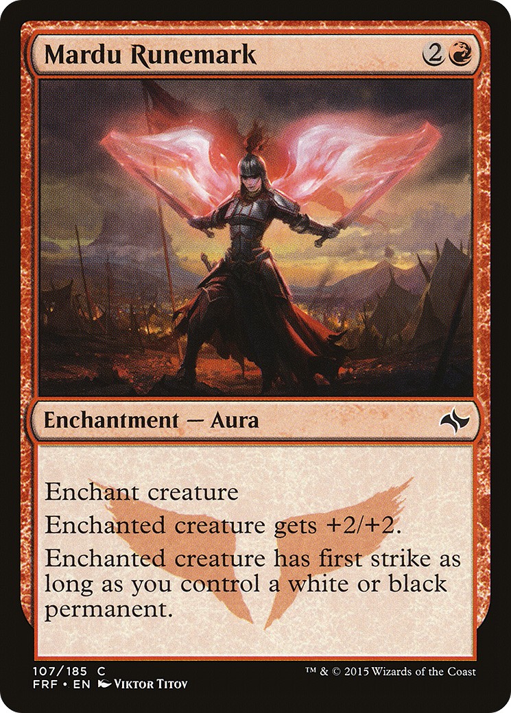 2015 Magic: The Gathering Fate Reforged 2015 Magic: The Gathering Fate Reforged #107 trading card