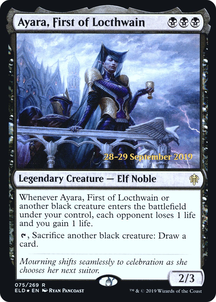 2019 Magic: The Gathering Throne of Eldraine Promos 2019 Magic: The Gathering Throne of Eldraine Promos #75s trading card