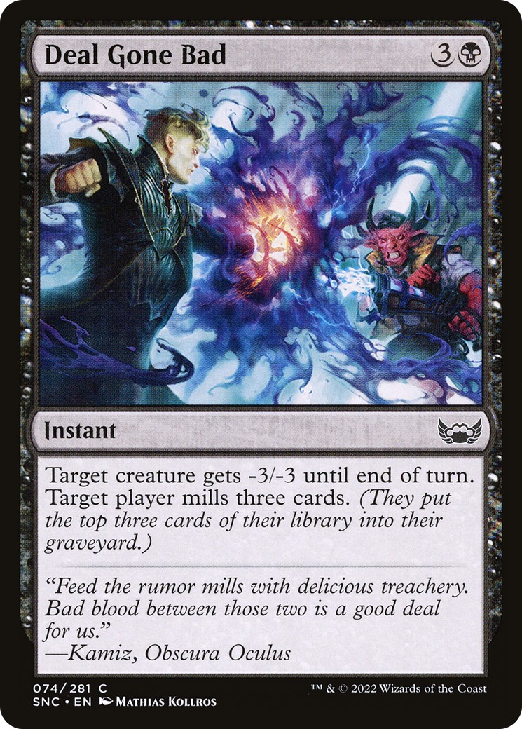 2022 Magic: The Gathering Streets of New Capenna 2022 Magic: The Gathering Streets of New Capenna #74 trading card