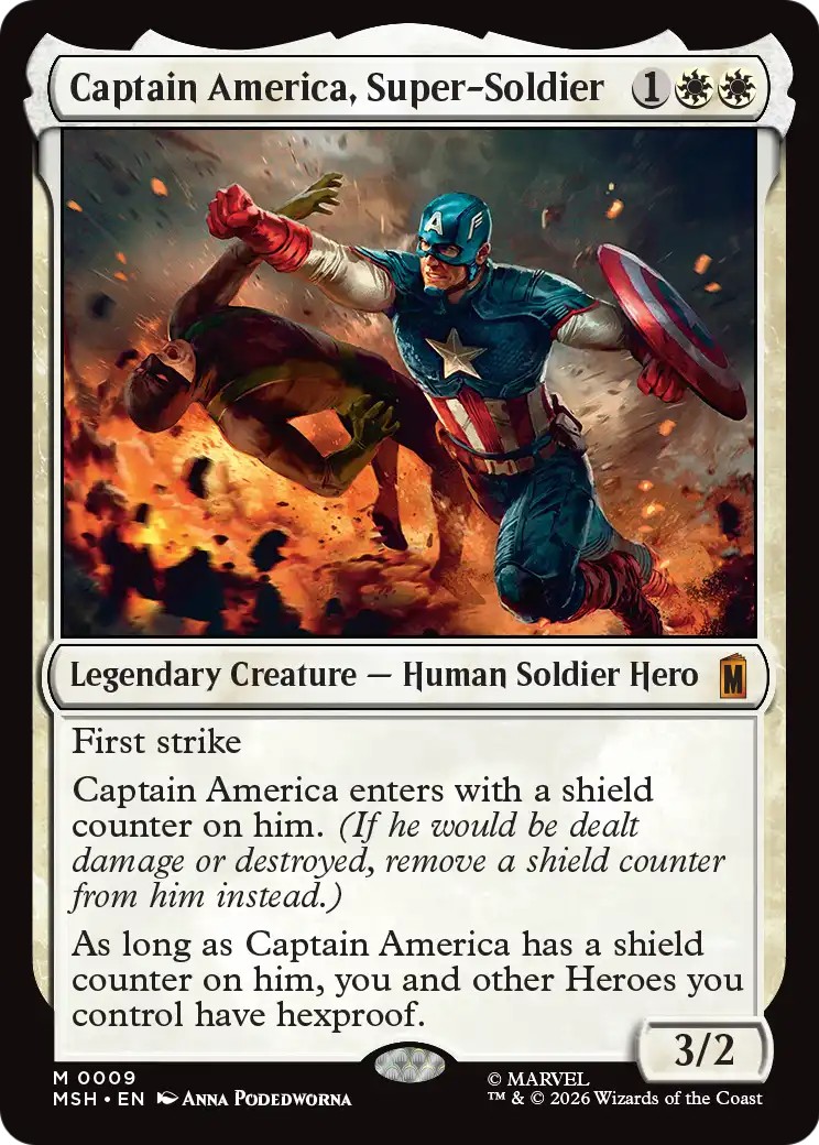 2026 Magic: The Gathering Marvel Super Heroes 2026 Magic: The Gathering Marvel Super Heroes #9 trading card