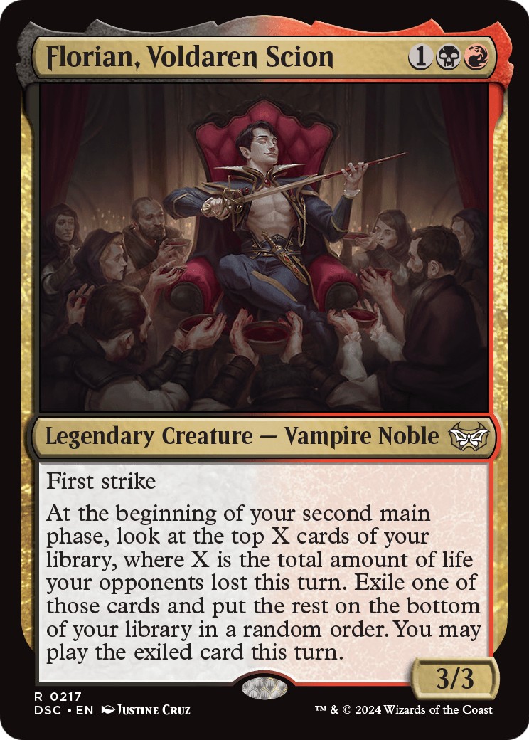 2024 Magic: The Gathering Duskmourn: House of Horror 2024 Magic: The Gathering Duskmourn: House of Horror #217 trading card