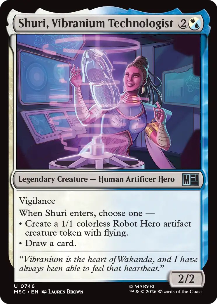 2026 Magic: The Gathering Marvel Super Heroes 2026 Magic: The Gathering Marvel Super Heroes #746 trading card