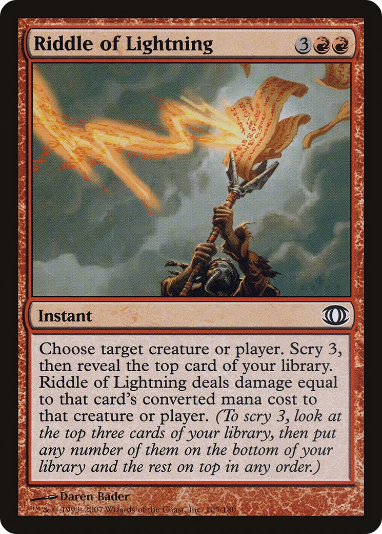 2007 Magic: The Gathering Future Sight 2007 Magic: The Gathering Future Sight #105 trading card