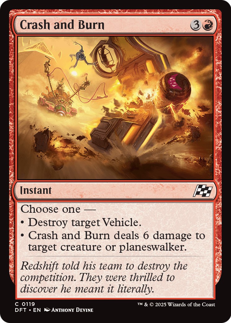2025 Magic: The Gathering Aetherdrift 2025 Magic: The Gathering Aetherdrift #119 trading card