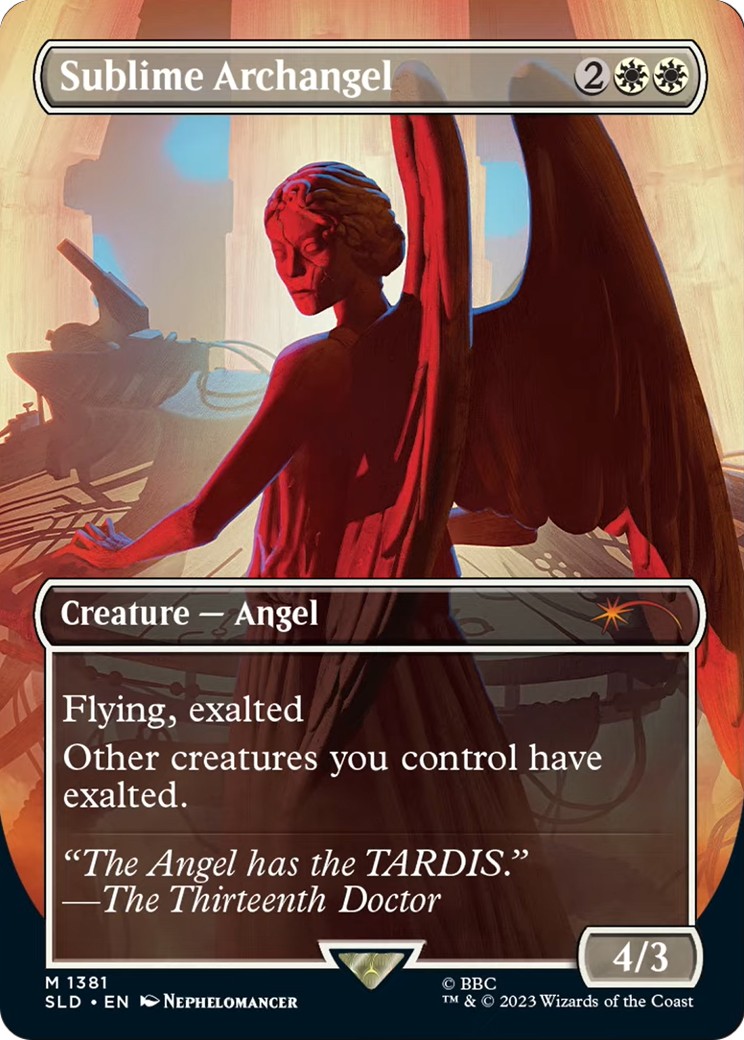 2023 Magic: The Gathering Secret Lair Drop 2023 Magic: The Gathering Secret Lair Drop #1381 trading card