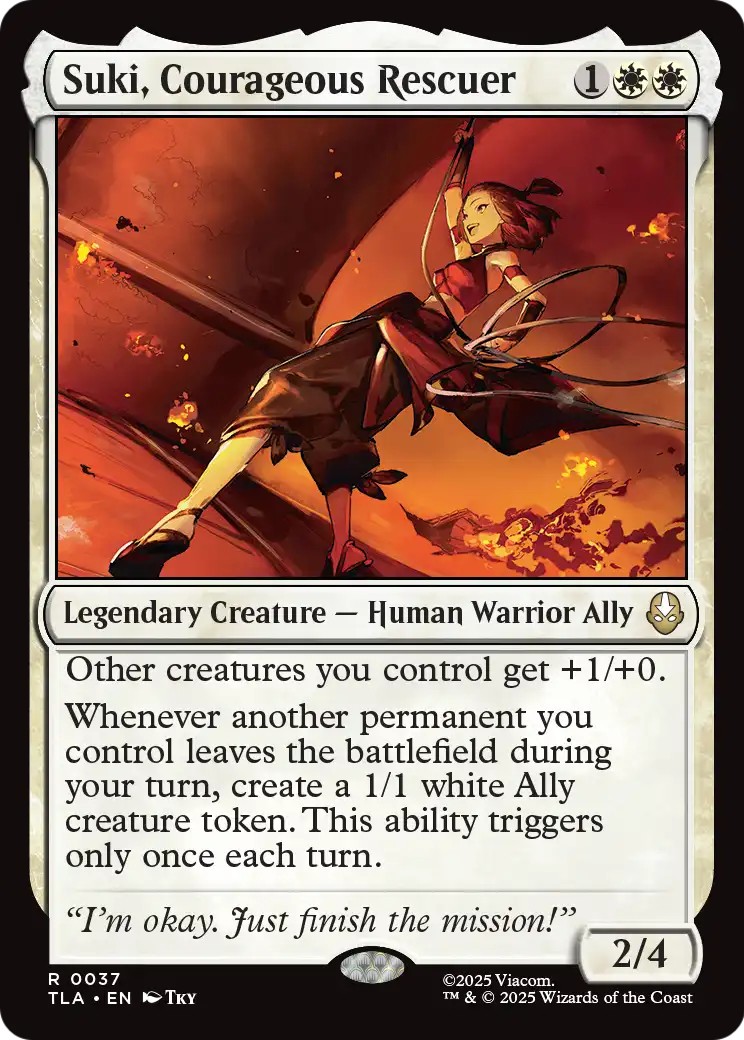 2025 Magic: The Gathering Avatar: The Last Airbender 2025 Magic: The Gathering Avatar: The Last Airbender #37 trading card