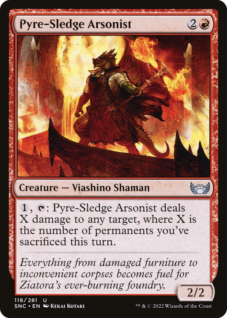 2022 Magic: The Gathering Streets of New Capenna 2022 Magic: The Gathering Streets of New Capenna #118 trading card