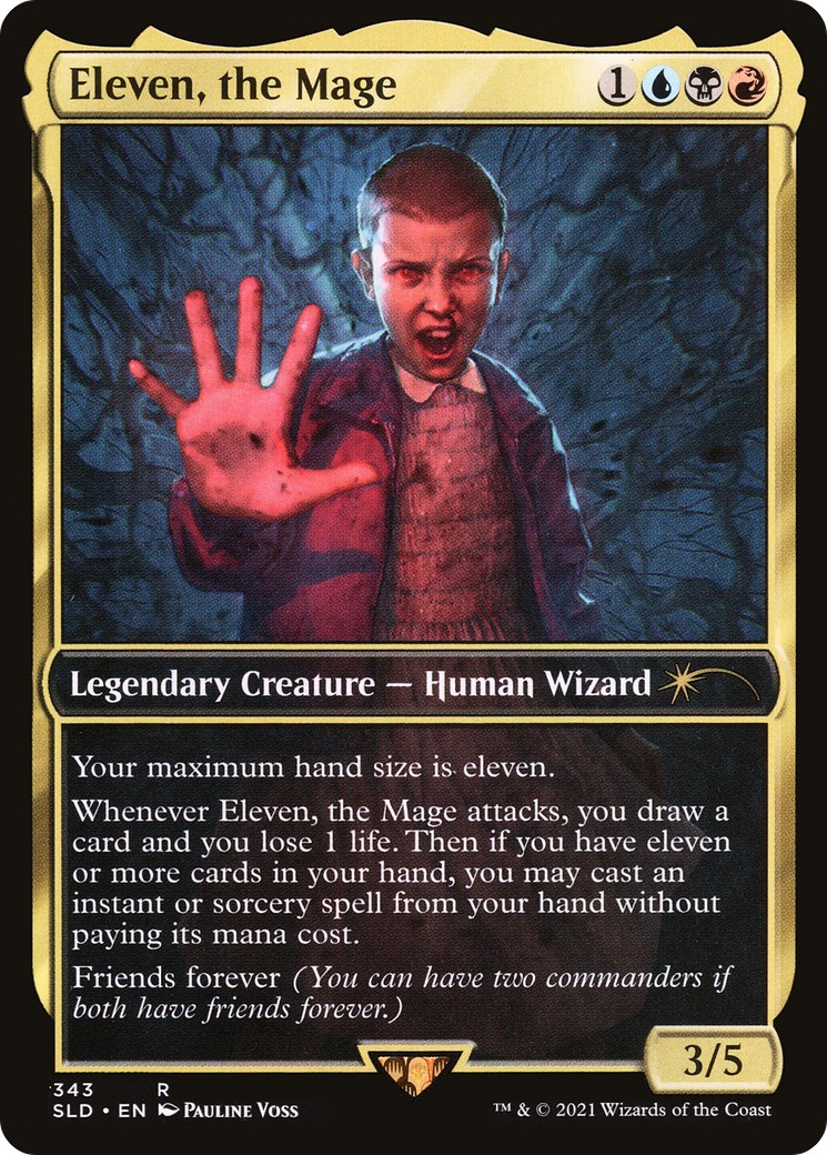 2021 Magic: The Gathering Secret Lair Drop 2021 Magic: The Gathering Secret Lair Drop #343 trading card