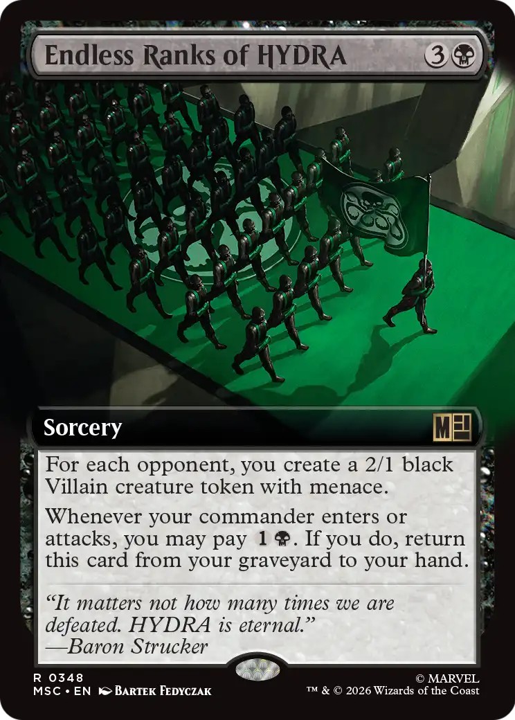 2026 Magic: The Gathering Marvel Super Heroes 2026 Magic: The Gathering Marvel Super Heroes #348 trading card