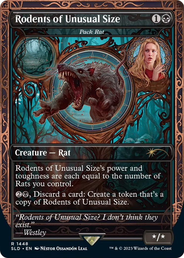 2023 Magic: The Gathering Secret Lair Drop 2023 Magic: The Gathering Secret Lair Drop #1448 trading card