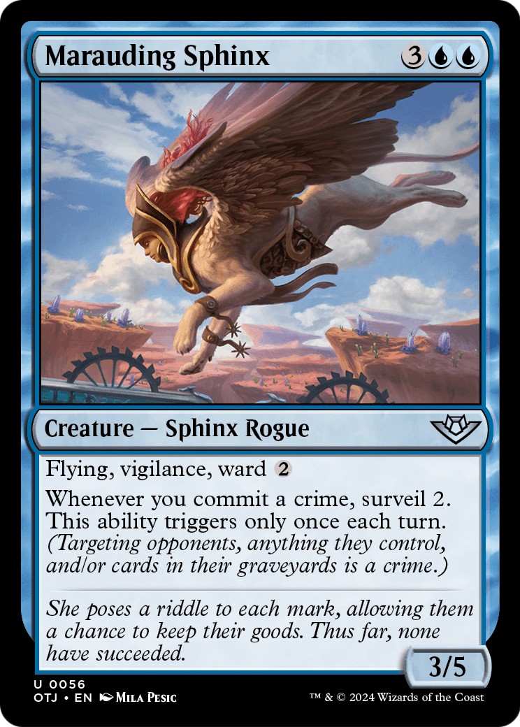 2024 Magic: The Gathering Outlaws of Thunder Junction 2024 Magic: The Gathering Outlaws of Thunder Junction #56 trading card