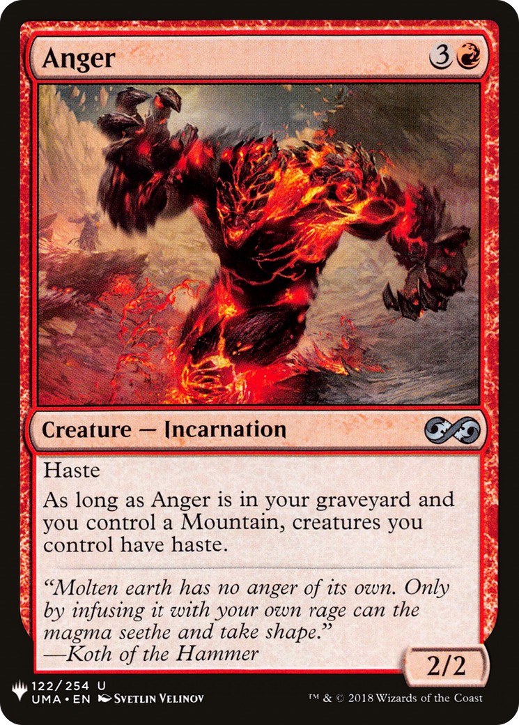 2019 Magic: The Gathering The List 2019 Magic: The Gathering The List #UMA-122 trading card