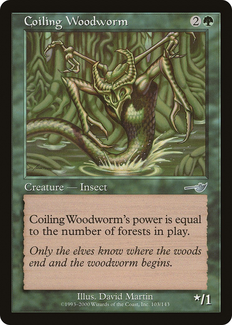 Coiling Woodworm - Image 1