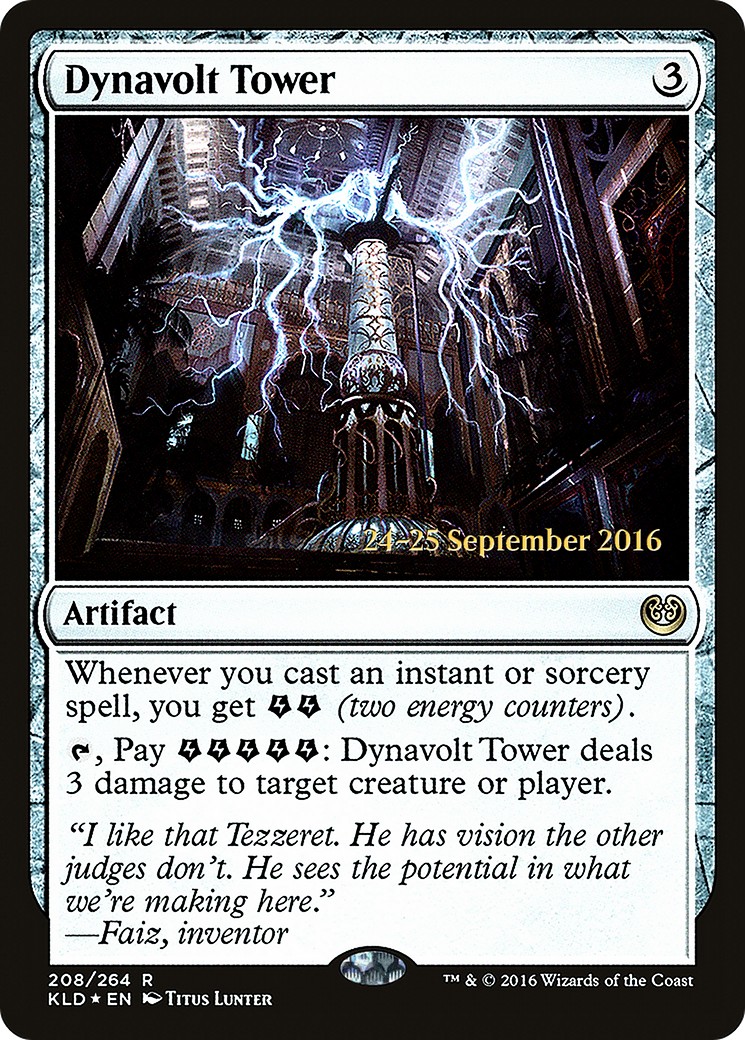 2016 Magic: The Gathering Kaladesh Promos 2016 Magic: The Gathering Kaladesh Promos #208s trading card