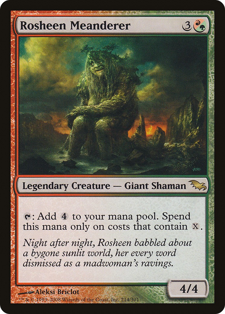2008 Magic: The Gathering Shadowmoor 2008 Magic: The Gathering Shadowmoor #214 trading card