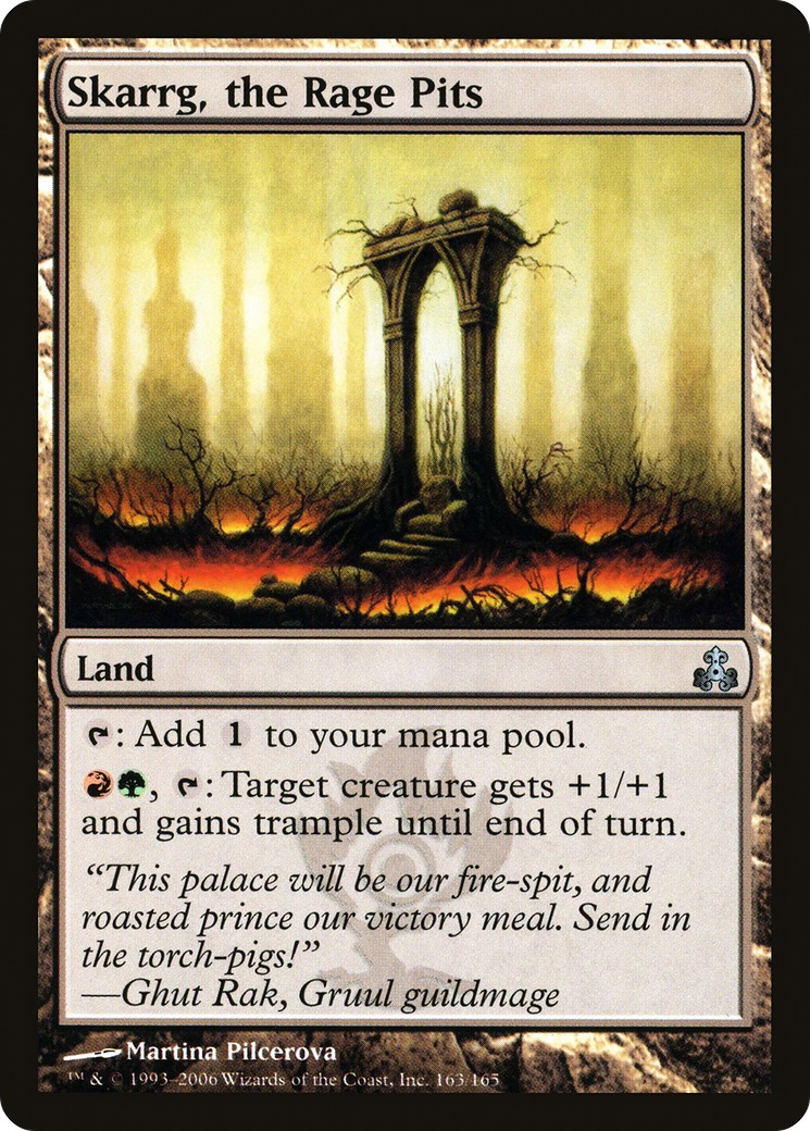 2006 Magic: The Gathering Guildpact 2006 Magic: The Gathering Guildpact #163 trading card