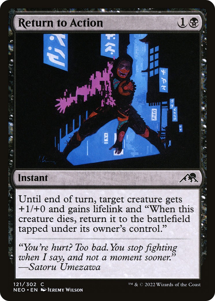 2022 Magic: The Gathering Kamigawa: Neon Dynasty 2022 Magic: The Gathering Kamigawa: Neon Dynasty #121 trading card